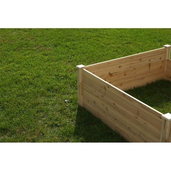Riverstone Industries Riverstone Industries Eden RGB-4418 4 Ft. x 4 Ft. X 17.5 In. Quick Assembly Raised Garden Bed RGB-4418